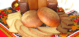 Хлеб из смеси разных сортов муки